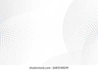 abstract white gradient color background with curve and swirl lines 