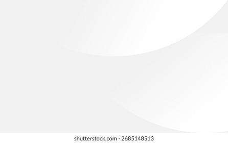 abstract white gradient color background with curve and swirl lines 
