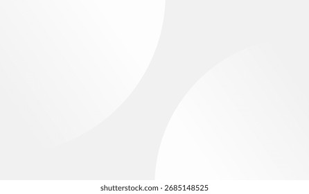 abstract white gradient color background with curve and swirl lines 