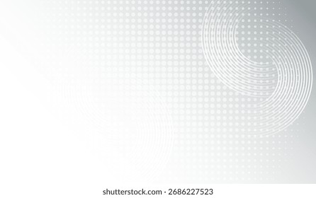 abstract white gradient color background with curve and swirl lines 