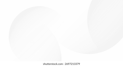 abstract white gradient color background with curve and swirl lines decoration
