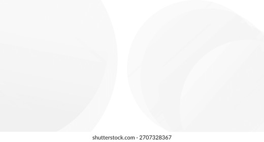 abstract white gradient color background with curve and swirl lines decoration