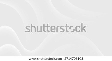 abstract white gradient color background with curve and swirl lines decoration