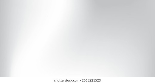 Abstract white gradient abstract pattern studio background Light gives luxurious shine. Walls and floor of room simple modern