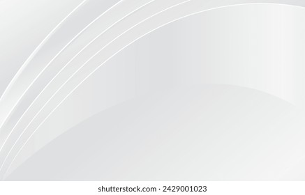 Abstract of white and gray architecture background, Pattern of future design building. Geometric urban wallpaper. White and gray luxury royal background for banner, cover, poster, presentation. Vector