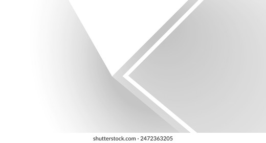 Abstract white and gray arrow modern background. texture white pattern. vector illustration	