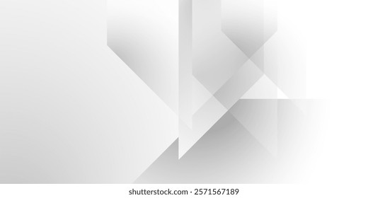 Abstract white and gray arrow speed vector background. texture white pattern	