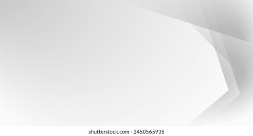 Abstrakter weißer und grauer Pfeilhintergrund der Vektorgrafik. Textur weiß Muster