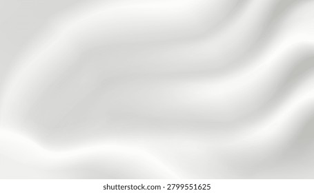 Abstract white and gray background banner template with copy space. White abstract banner design. Simple and clean concept. Vector Illustration. 