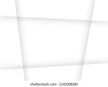 Abstract white and gray background. Can be used in cover design, book design, website background, CD cover, advertising. Vector illustration.