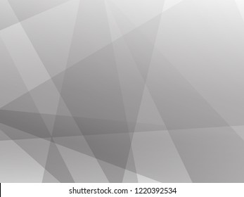 Abstract white and gray background. Can be used in cover design, book design, website background, CD cover, advertising. Vector illustration.