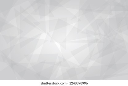 Abstract white and gray background. Can be used in cover design, book design, website background, CD cover, advertising. Vector illustration.