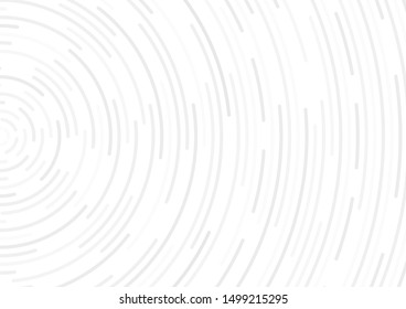 Abstract white and gray background. circle shape line design. vector Illustration