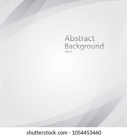Abstract white and gray Background with copy space