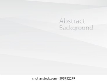 Abstract white and gray Background with copy space