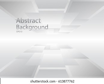 Abstract white and gray Background with copy space