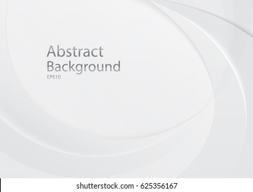 Abstract white and gray Background with copy space