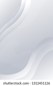 Abstract White and Gray Background With Degrade