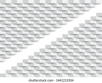 Abstract white and gray background design vector illustration