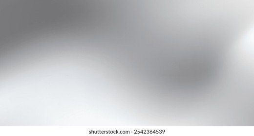 Abstract white and gray background with gradient color and artistic dynamic mess simple art modern