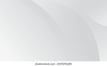 Abstract white and gray background with lines. Template for invitation, business card for presentation design