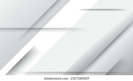 abstract white and gray background with overlapping line composition