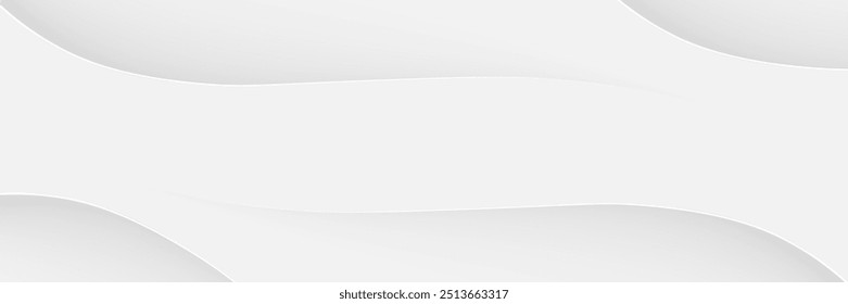 Abstract white and gray background. smooth abstract background, blurred pattern. Light pale vector background. Abstract pale geometric pattern. vector