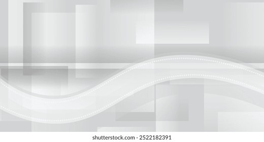 Abstrakter weißer und grauer Hintergrund. glatter abstrakter Hintergrund, unscharfes Muster. Hellblauer Vektorhintergrund. Abstraktes blasses geometrisches Muster eps 10