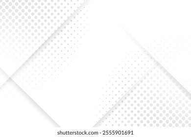 Abstract white and gray background. smooth abstract background, blurred pattern with halftone effect.