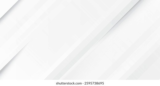 Abstract white and gray background. smooth abstract background, blurred pattern. Light pale vector background. Abstract pale geometric  modern