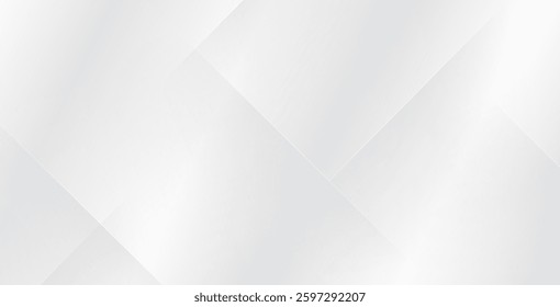 Abstract white and gray background with a smooth, blurred pattern. Light pale vector design featuring a subtle geometric pattern for modern and minimalistic aesthetics.