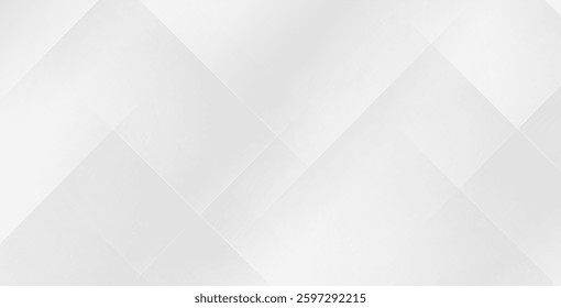 Abstract white and gray background with a smooth, blurred pattern. Light pale vector design featuring a subtle geometric pattern for modern and minimalistic aesthetics.