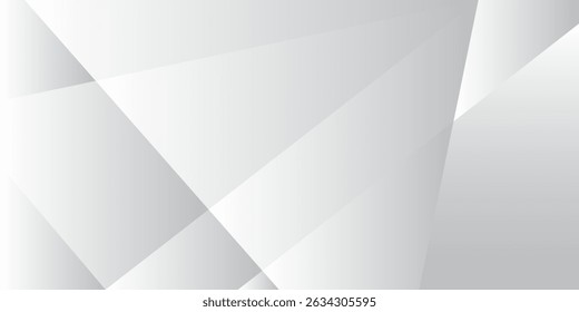 Abstract white and gray background. smooth abstract background, blurred pattern. Light pale vector background. Abstract pale geometric pattern 