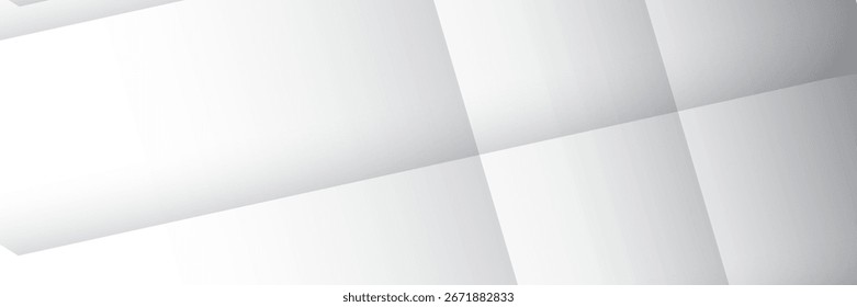 Abstract white and gray background. smooth abstract background, blurred pattern. Light pale vector background. Abstract pale geometric pattern.