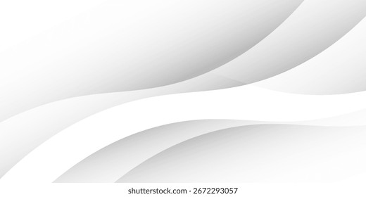 Abstract white and gray background. smooth abstract background, blurred pattern. Light pale vector background. Abstract pale geometric pattern.