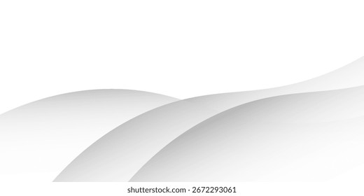 Abstract white and gray background. smooth abstract background, blurred pattern. Light pale vector background. Abstract pale geometric pattern.