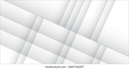 Abstract white and gray background. smooth abstract background, blurred pattern. Light pale vector background. Abstract pale geometric pattern. Vector illustration
