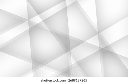 Abstract white and gray background. smooth abstract background, blurred pattern. Light pale vector background. Abstract pale geometric pattern eps 10