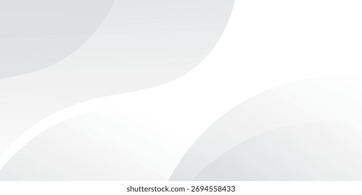 Abstract white and gray background. smooth abstract background, blurred pattern. Light pale vector background. Abstract pale geometric pattern. vector