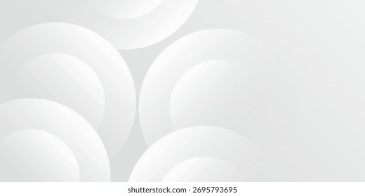 Abstrakter weißer und grauer Hintergrund. glatter abstrakter Hintergrund, unscharfes Muster. Hellblauer Vektorhintergrund. Modernes Design