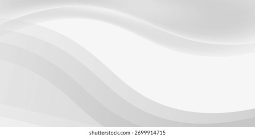 Abstract white and gray background. smooth abstract background, blurred pattern.