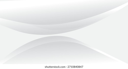 Abstrakter weißer und grauer Hintergrund. glatter abstrakter Hintergrund, unscharfes Muster. Hellblauer Vektorhintergrund. Abstraktes blasses geometrisches Muster.