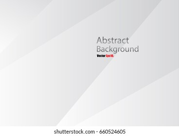 Abstract white and gray Background. with space for design, text input,vector illustration.