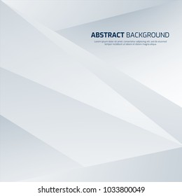 Abstract white and gray background vector design illustration.