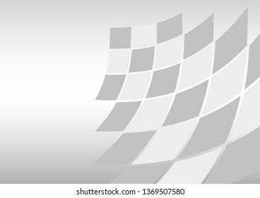 Abstract white and gray background. Vector, illustration. 