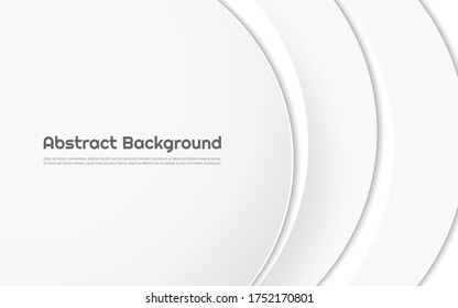 Abstract white and gray background. vector eps10