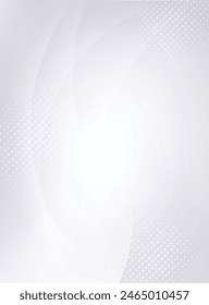 Abstract white and gray background. Vector illustration for your graphic design.