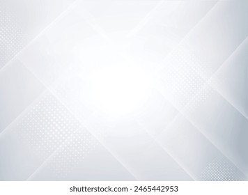 Abstract white and gray background. Vector illustration for your graphic design.