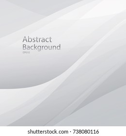 Abstract white and gray Background.Technology modern , for Business card,Web design,and other, with space for design, text input,vector illustration.