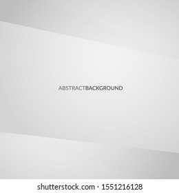 Abstract white and gray color background. Geometric Vector illustration